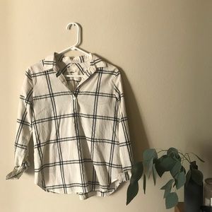 Loft plaid shirt